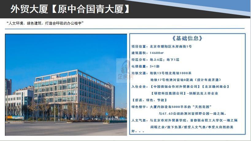 外贸大厦（中合国青大厦）